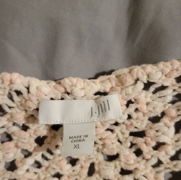 J Jill open knit sweater XL - Picture 2 of 4